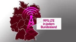Telekom LTE Abdeckung in Deutschland